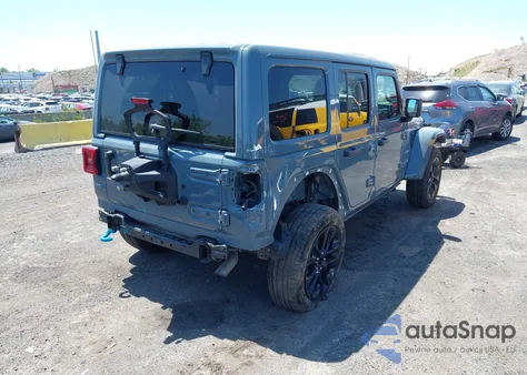 2024 Jeep Wrangler 4Xe Sahara 4Xe из США, поврежденный, VIN 1C4RJXP66RW166427